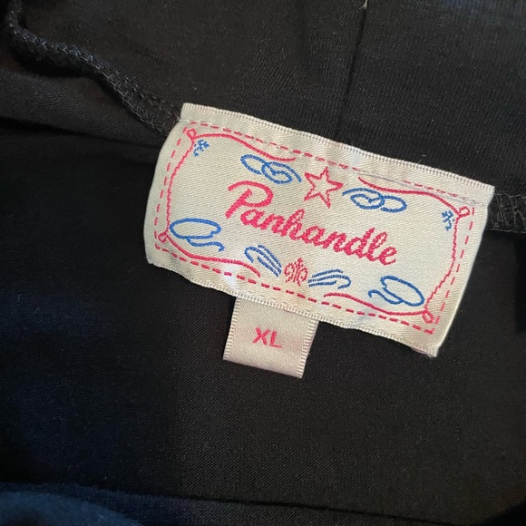 NWT Panhandle Cowl Neck Long Sleeve Tunic - Black - Picture 3 of 6